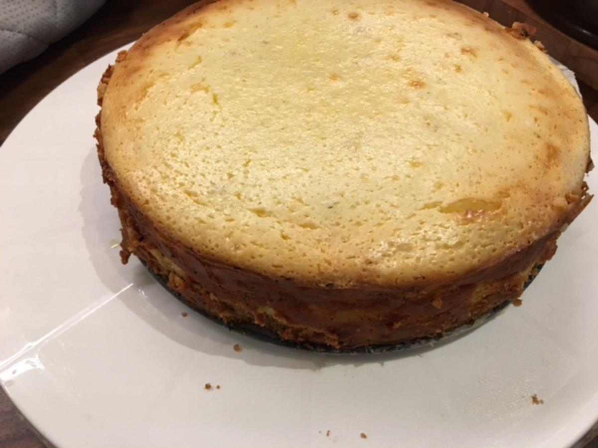 Carameliger Cheesecake mit Erdnussbutter-Aroma - Rezept - Bild Nr. 4783