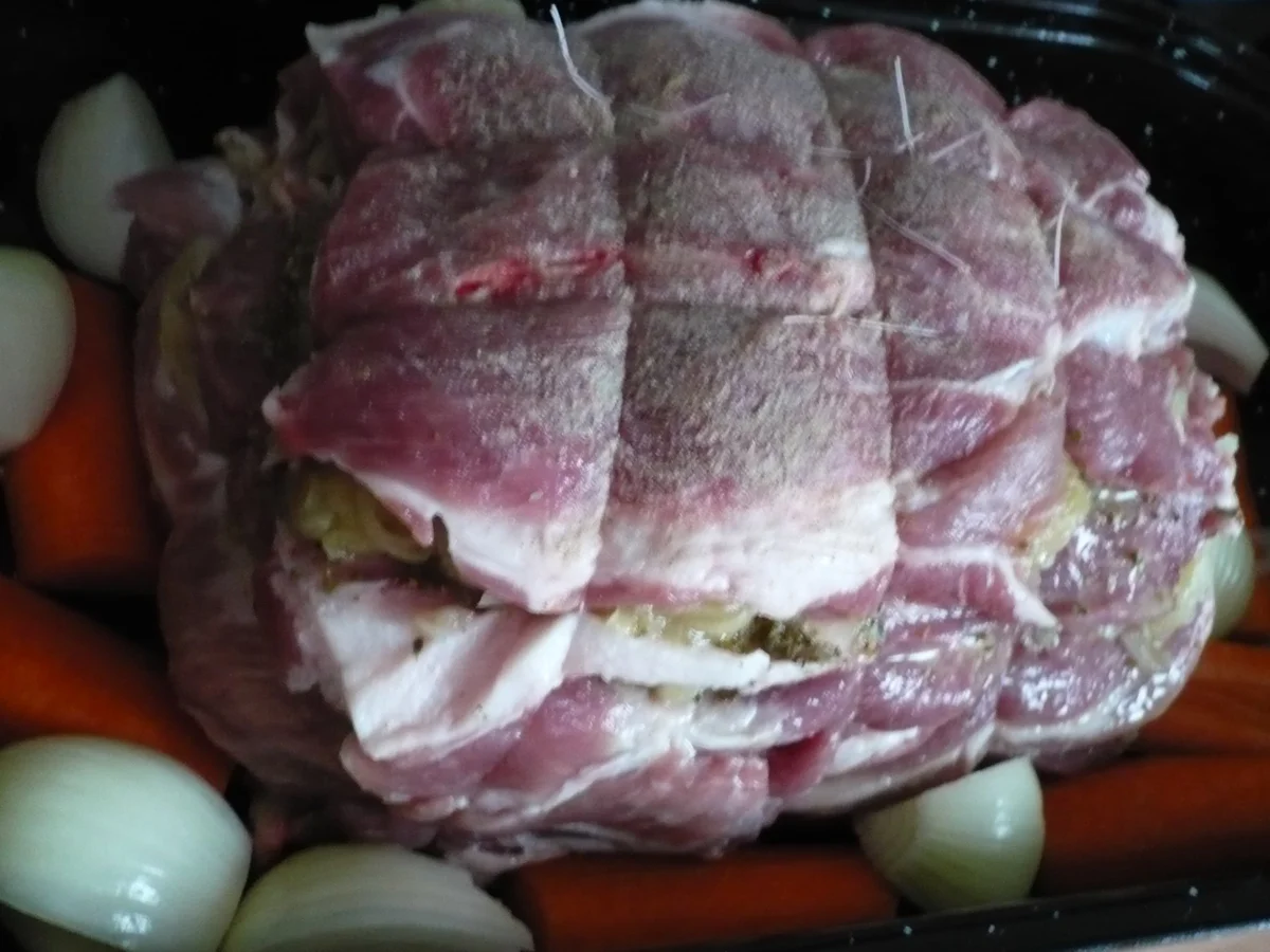 Schichtbraten mit Biersoße - Rezept - Bild Nr. 4789