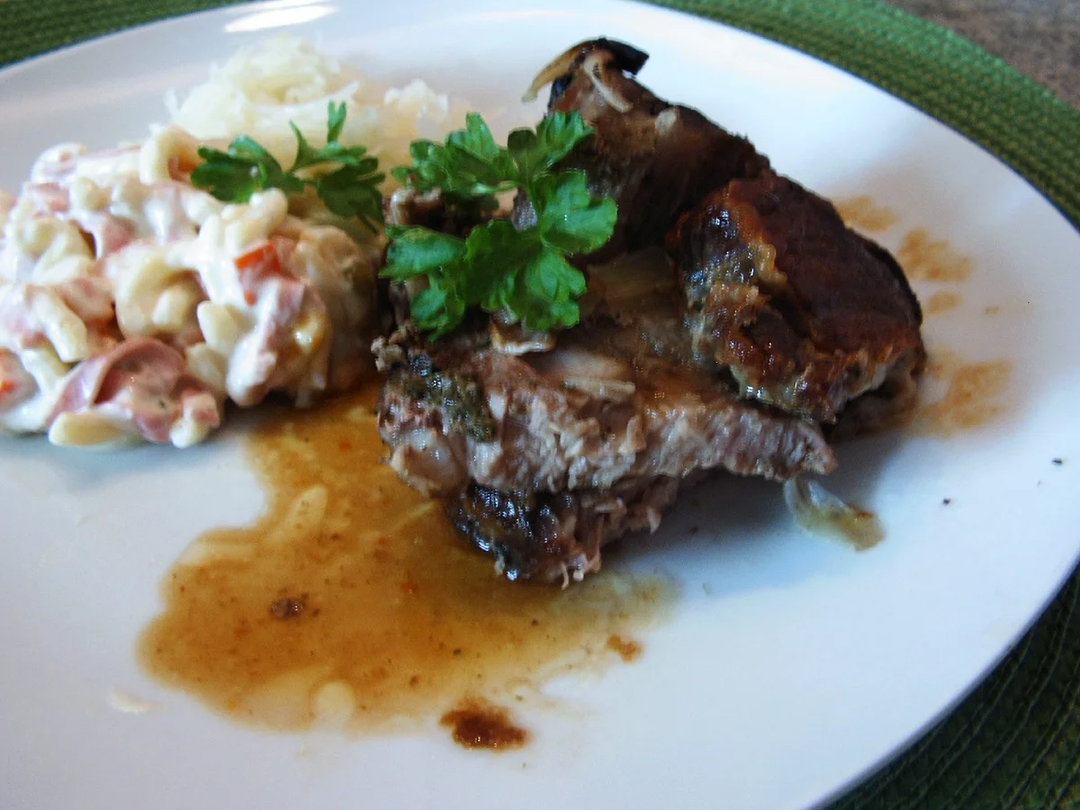 Schichtbraten mit Biersoße - Rezept - Bild Nr. 4794