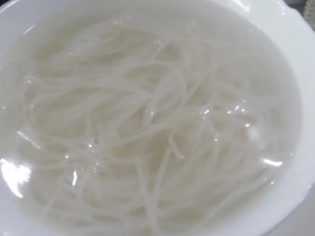 Asiatischer Reis-Bandnudel-Salat - Rezept - Bild Nr. 4856