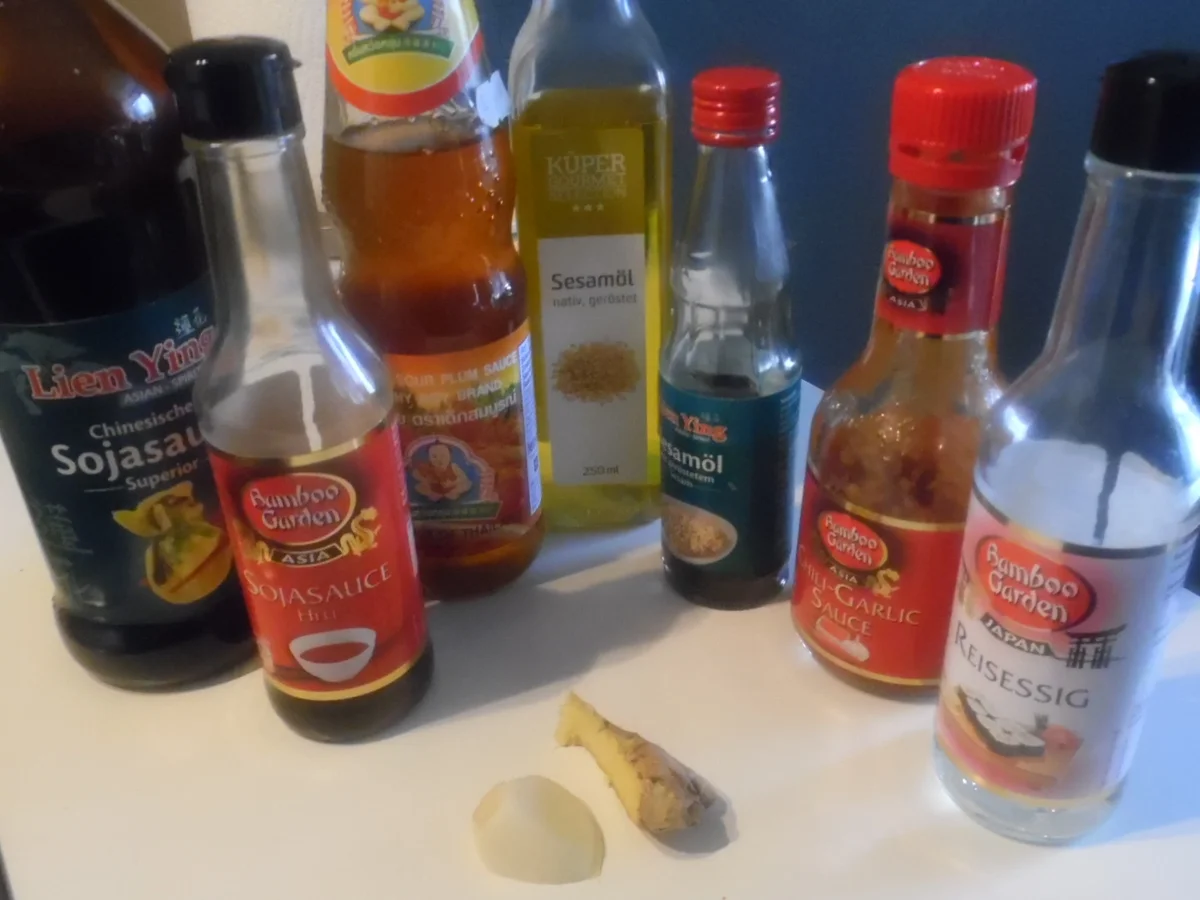 Asiatischer Reis-Bandnudel-Salat - Rezept - Bild Nr. 4861