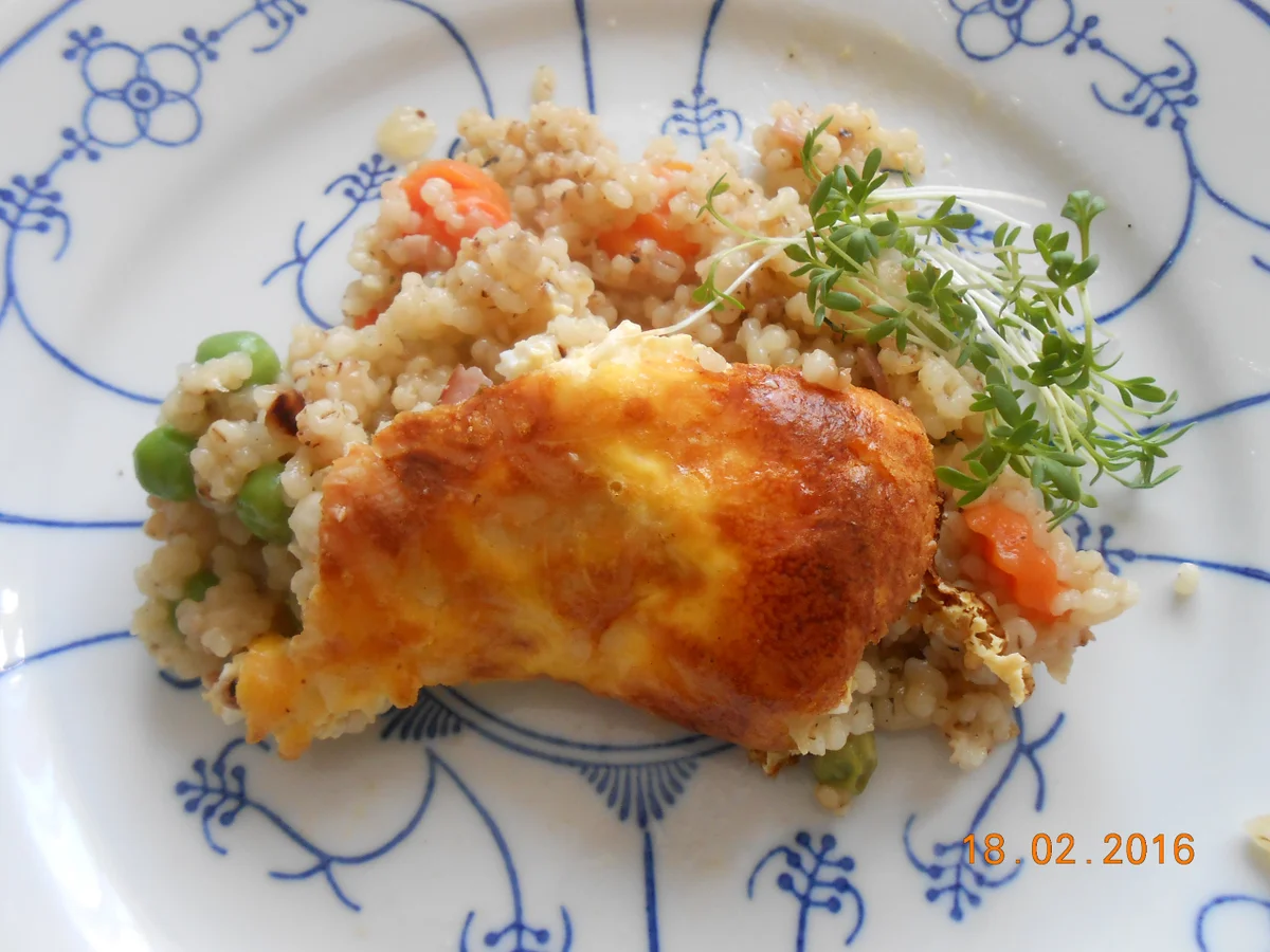 Graupen - Gemüse - Auflauf - Rezept - Bild Nr. 4884