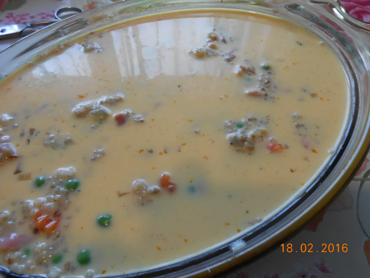 Graupen - Gemüse - Auflauf - Rezept - Bild Nr. 4888