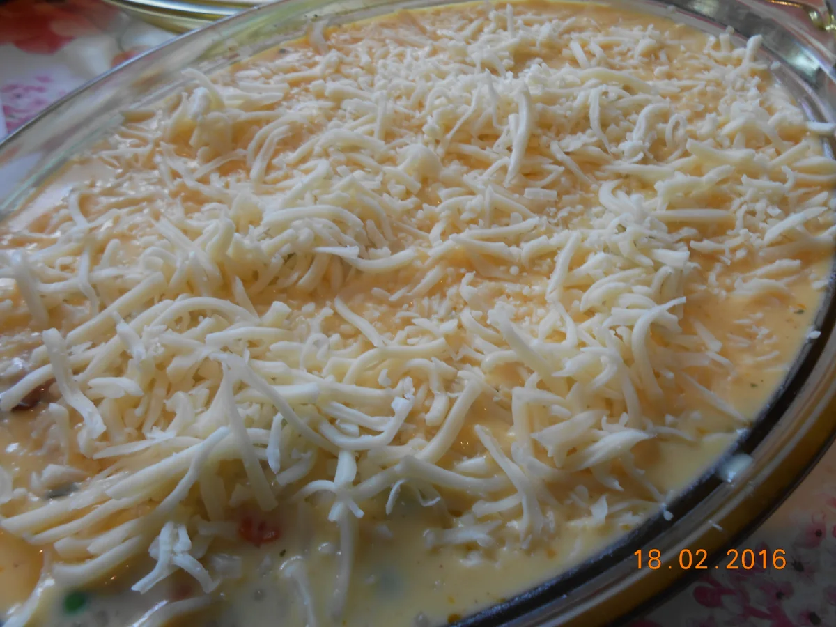 Graupen - Gemüse - Auflauf - Rezept - Bild Nr. 4889