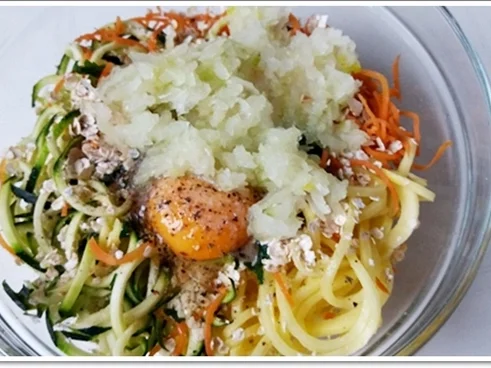 „Spagetti“ Rösti  mit Mascarpone, Lachs & Topioka Perlen - Rezept - Bild Nr. 4900