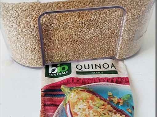 Pikante Champignons-Sauce mit weißen Quinoa-Türmchen - Rezept - Bild Nr. 4896