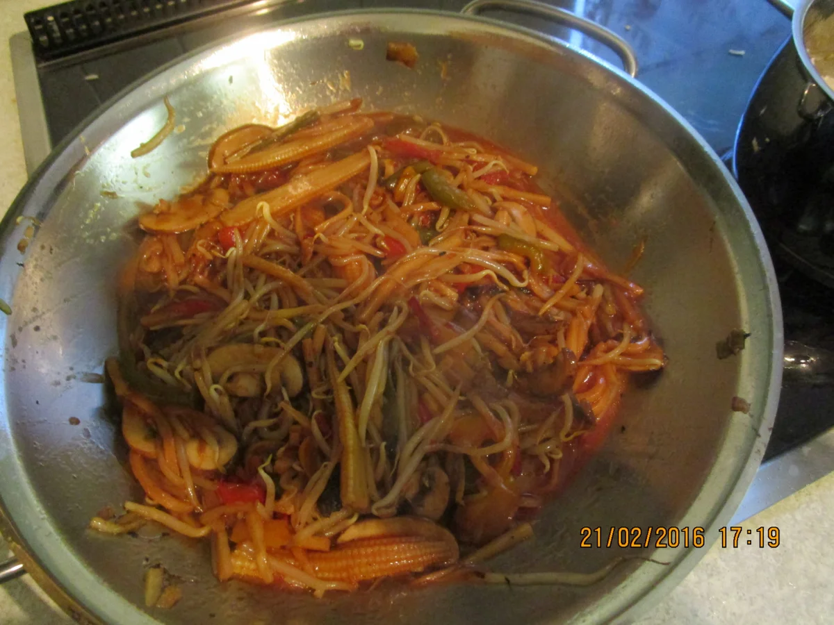 Rezept: Gemüse süß-sauer Bild Nr. 4910 Gemüse süß-sauer - Rezept - Bild Nr. 4910