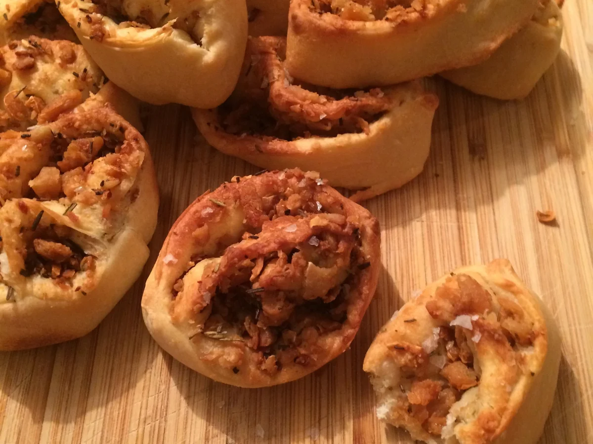 Rezept: Grammel-Schnecken Bild Nr. 4911 Grammel-Schnecken - Rezept - Bild Nr. 4911