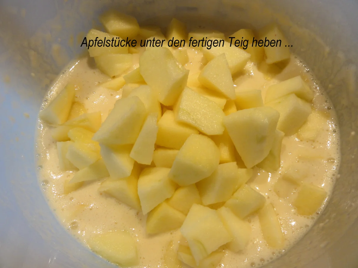 Eier:   APFEL - PFANNKUCHEN - Rezept - Bild Nr. 4906