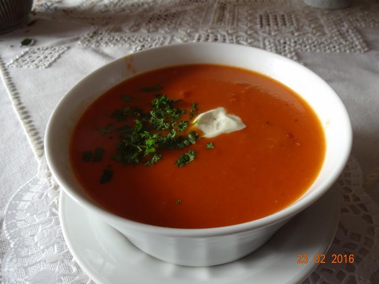 Meine leckere Tomatensuppe - Rezept mit Bild - kochbar.de