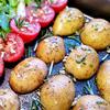 Buntes Beilagen-Blech mit Lamm-Koteletts - Rezept - Bild Nr. 4918