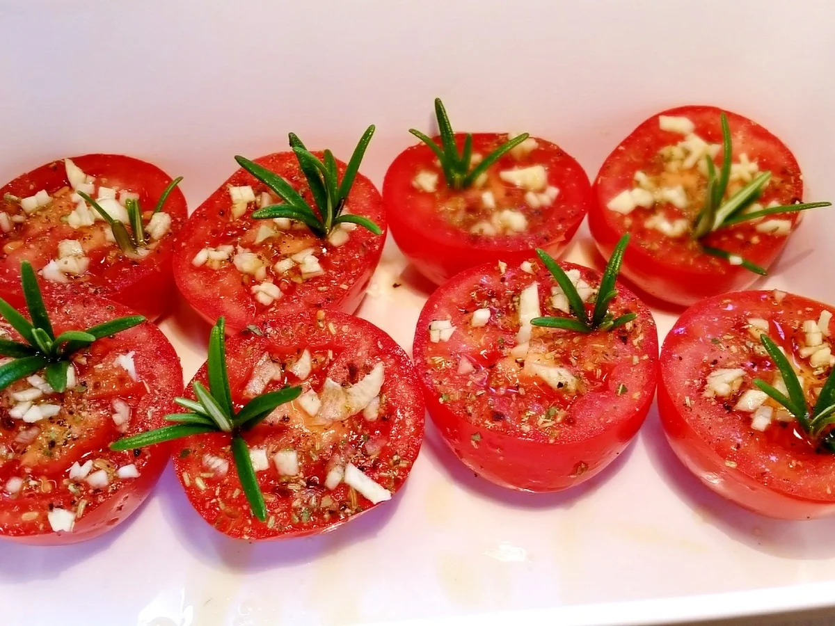 Buntes Beilagen-Blech mit Lamm-Koteletts - Rezept - Bild Nr. 4928