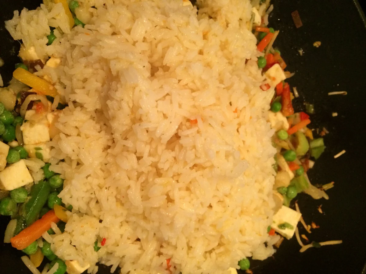 Gebratener Reis - "Goa style" - Rezept - Bild Nr. 4935