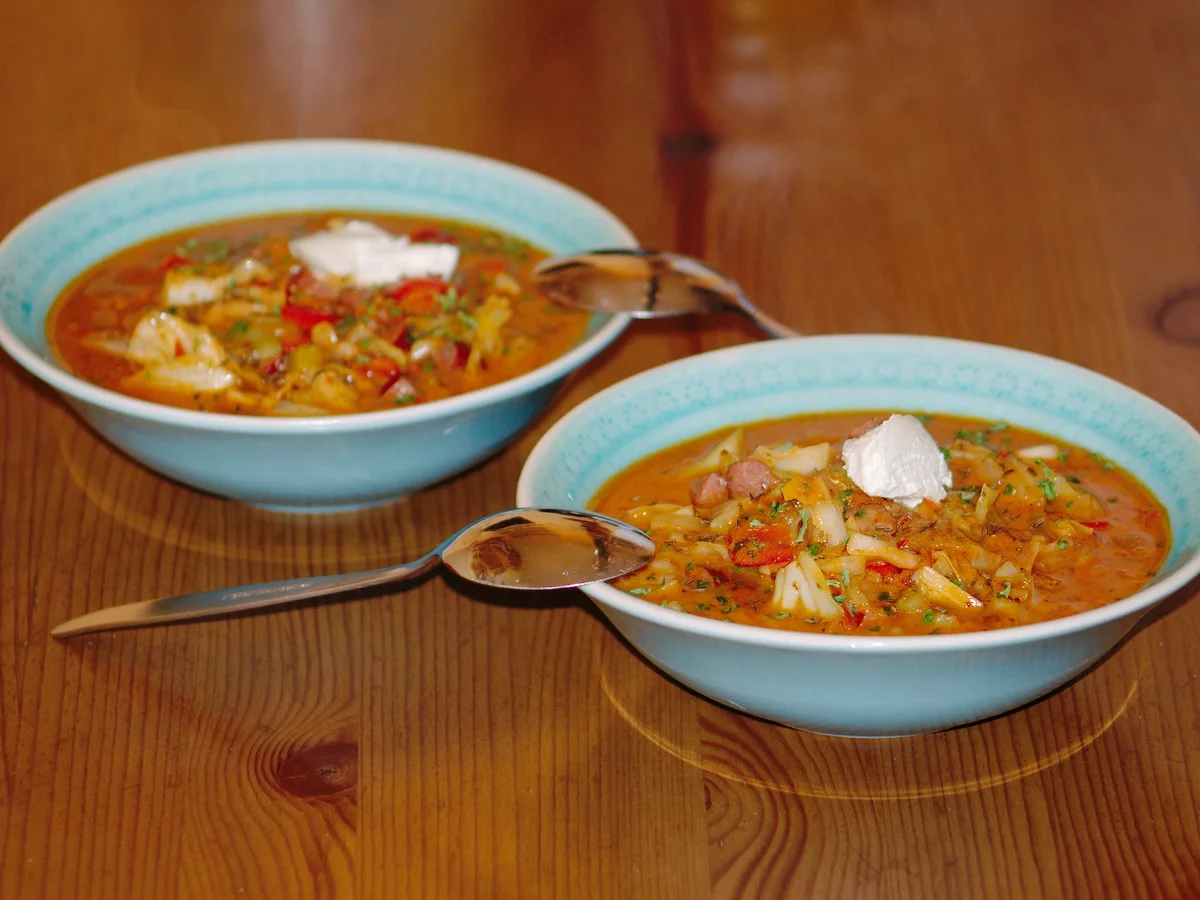 Kraut-Fleckerl-Suppe - Rezept - Bild Nr. 4930