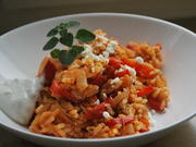 Griechische Puten-Reispfanne  - Rezept - Bild Nr. 4951