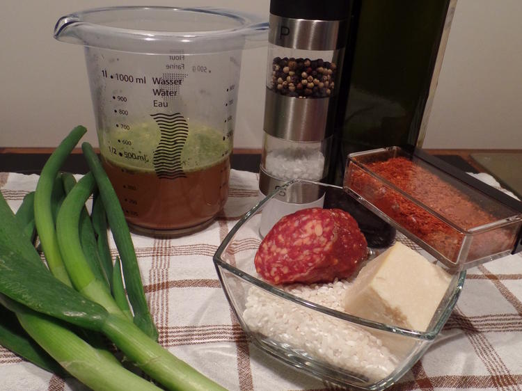 Lauch Risotto mit Chorizo - einfach - von Sheeva1960