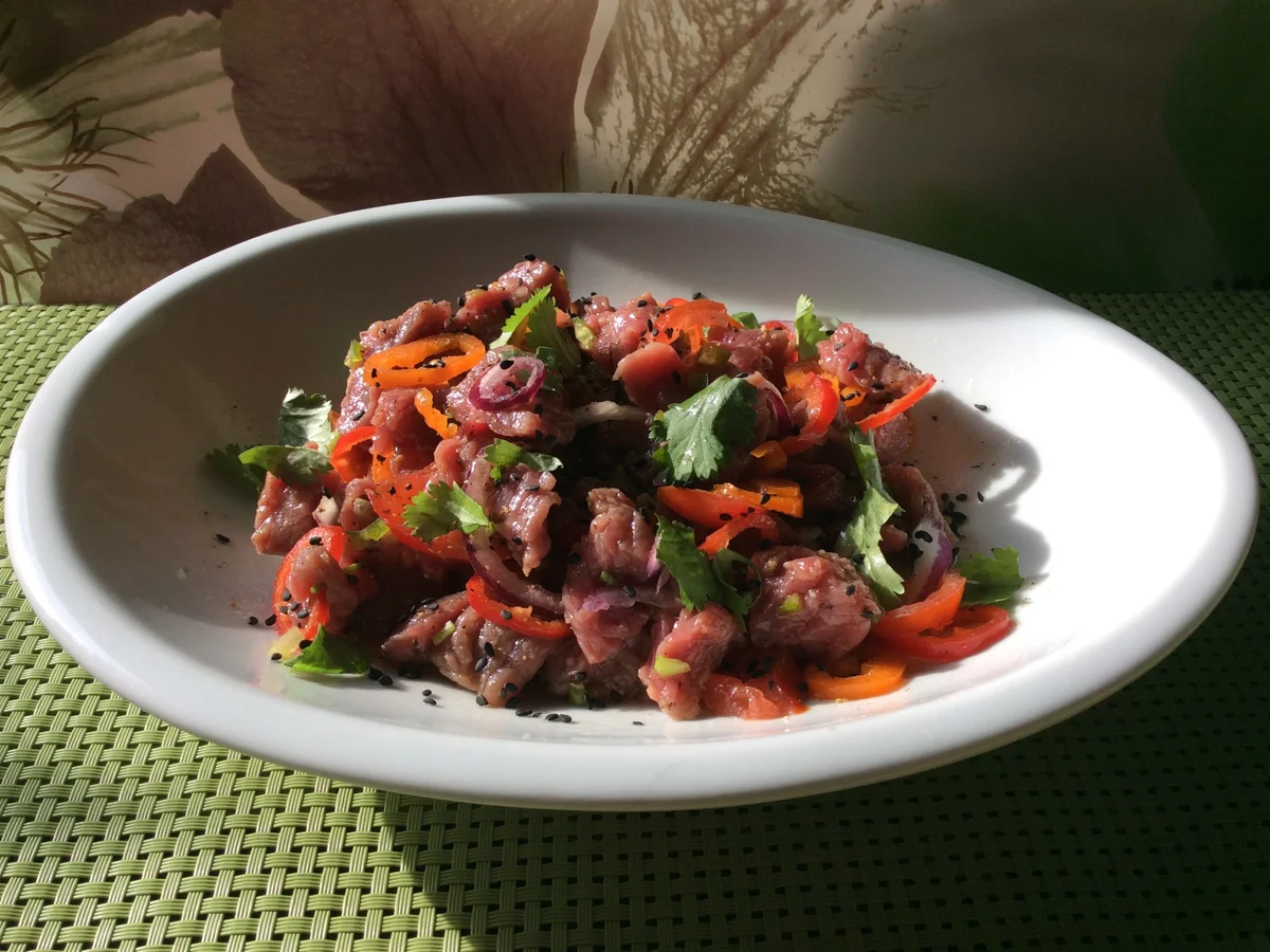 roher Rindfleischsalat - Rezept - Bild Nr. 4983