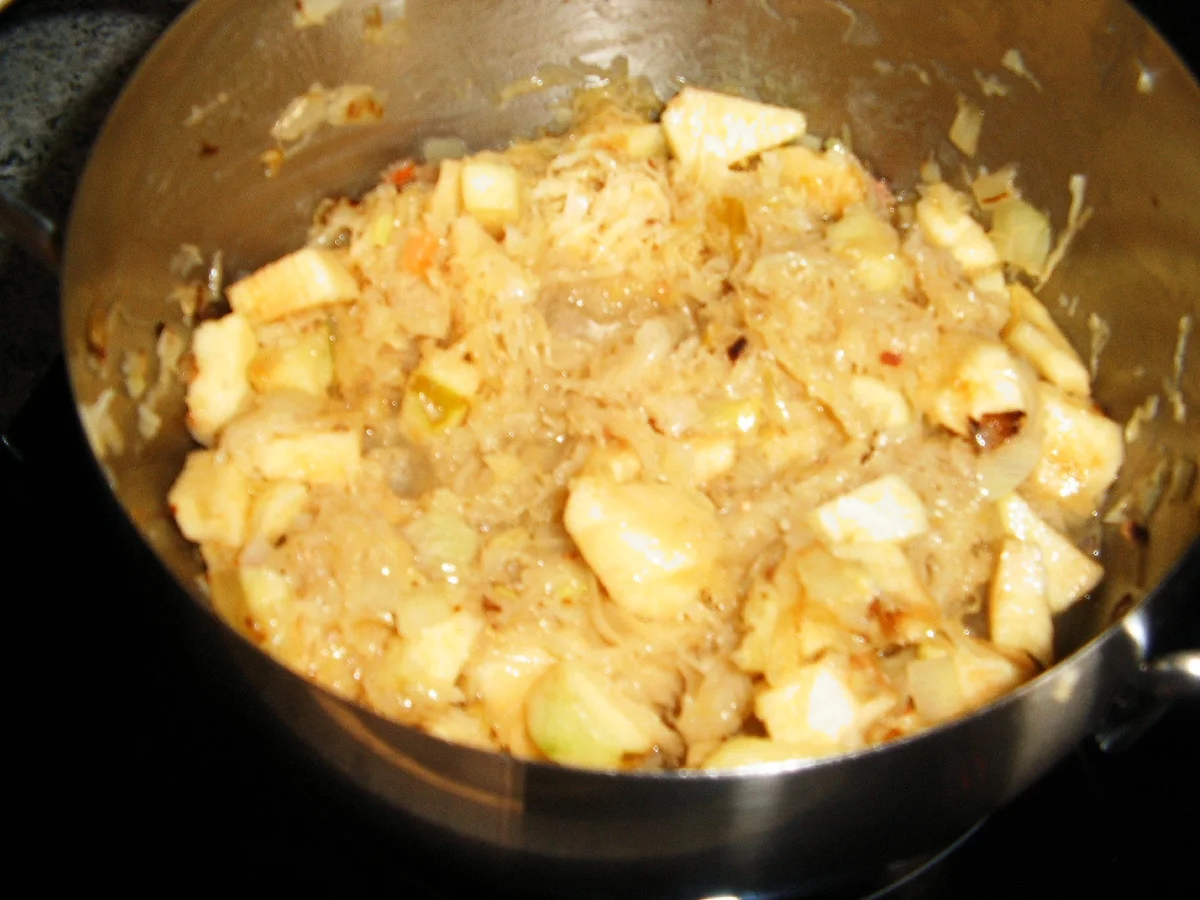 Schinken-Apfel-Kraut-Rollen - Rezept - Bild Nr. 4996
