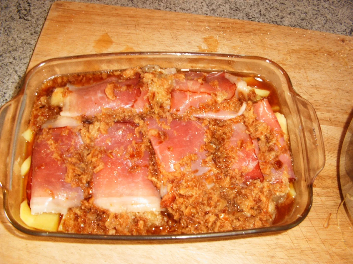 Schinken-Apfel-Kraut-Rollen - Rezept - Bild Nr. 5001