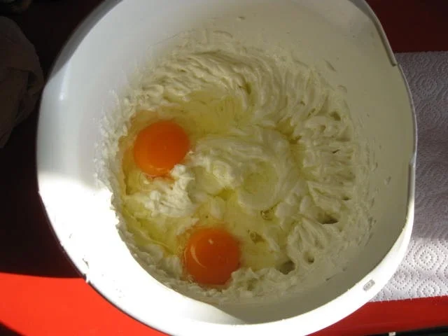 Käsekuchen mit Kokosmilch und Kirschen - Rezept - Bild Nr. 5040