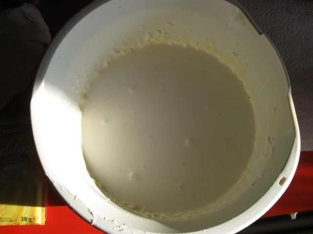 Käsekuchen mit Kokosmilch und Kirschen - Rezept - Bild Nr. 5043