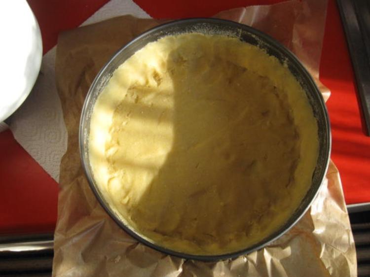 Käsekuchen mit Kokosmilch und Kirschen - schnell &amp; einfach - von manschie