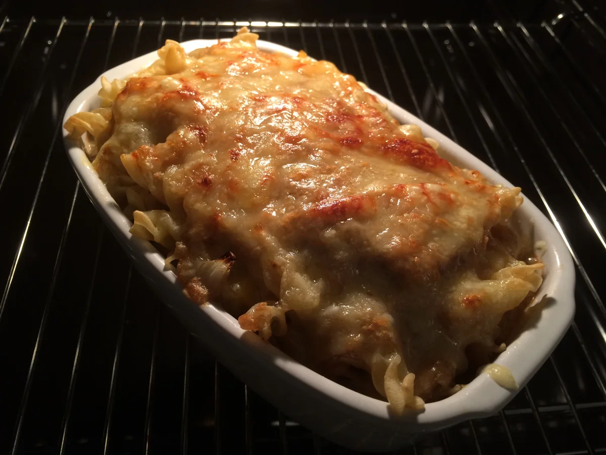 Schweinemedaillons mit Nudeln und buntem Gemüse aus dem Ofen - Rezept - Bild Nr. 5054