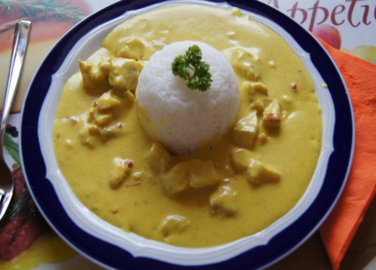 Fisch-Curry mit Reis - Rezept - Bild Nr. 5034