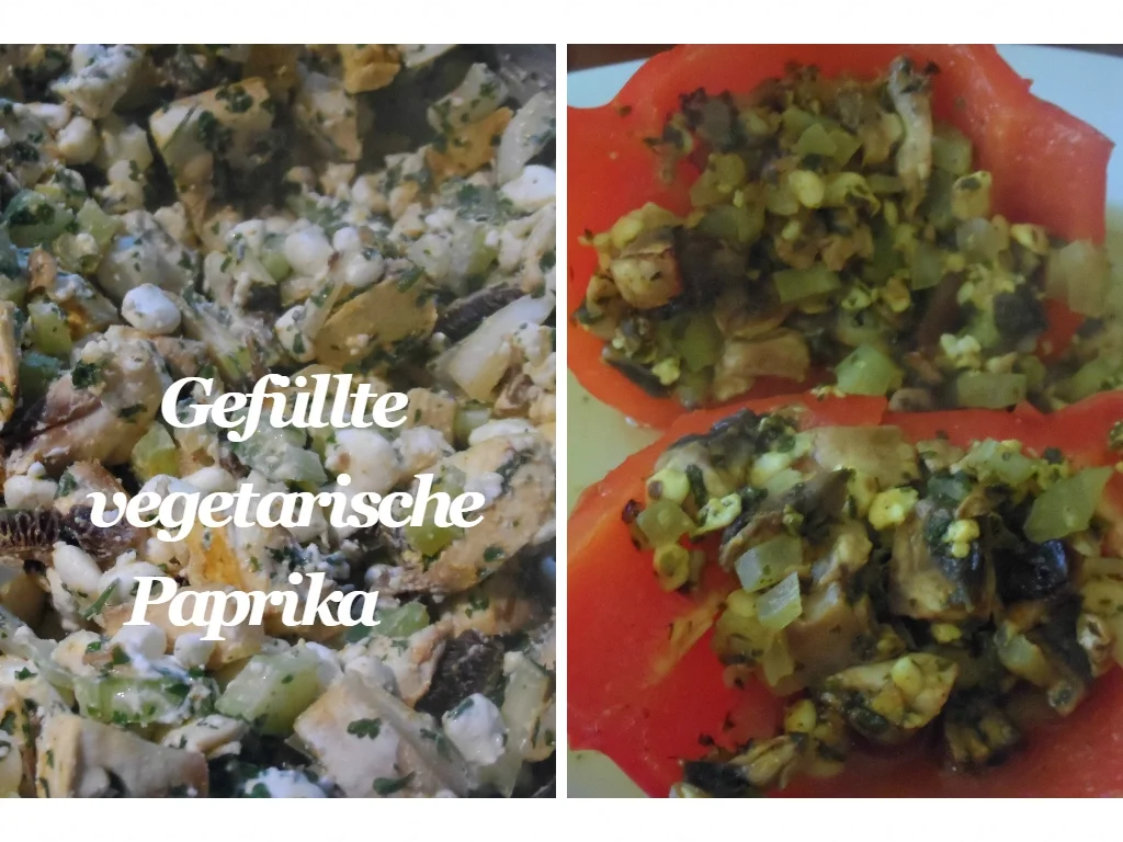 Rezept: BiNe` S GEFÜLLTE VEGETARISCHE PAPRIKA Bild Nr. 5032 BiNe` S GEFÜLLTE VEGETARISCHE PAPRIKA - Rezept - Bild Nr. 5032