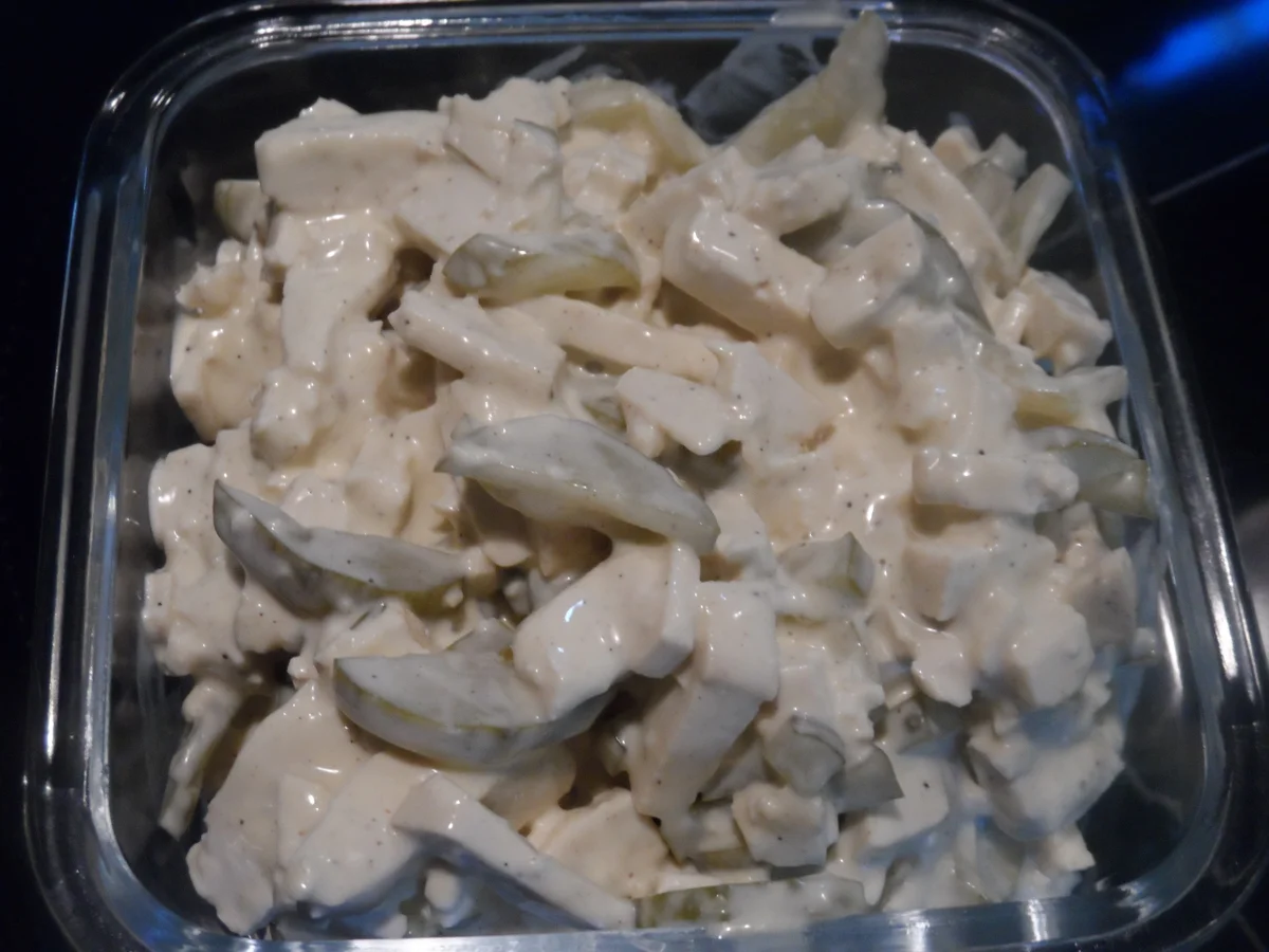 Rezept: BiNe` S VEGGIE FLEISCHSALAT Bild Nr. 5037 BiNe` S VEGGIE FLEISCHSALAT - Rezept - Bild Nr. 5037