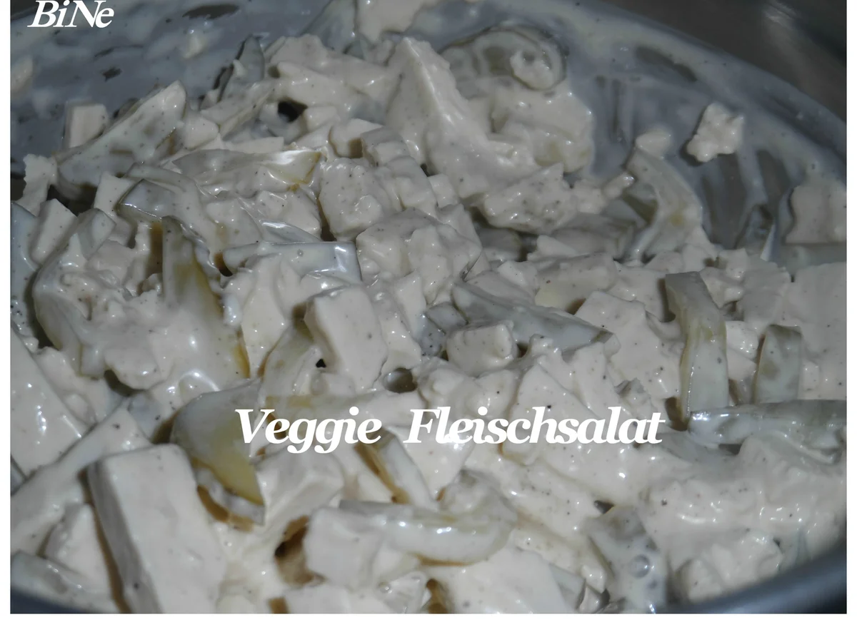 Rezept: BiNe` S VEGGIE FLEISCHSALAT Bild Nr. 5032 BiNe` S VEGGIE FLEISCHSALAT - Rezept - Bild Nr. 5032