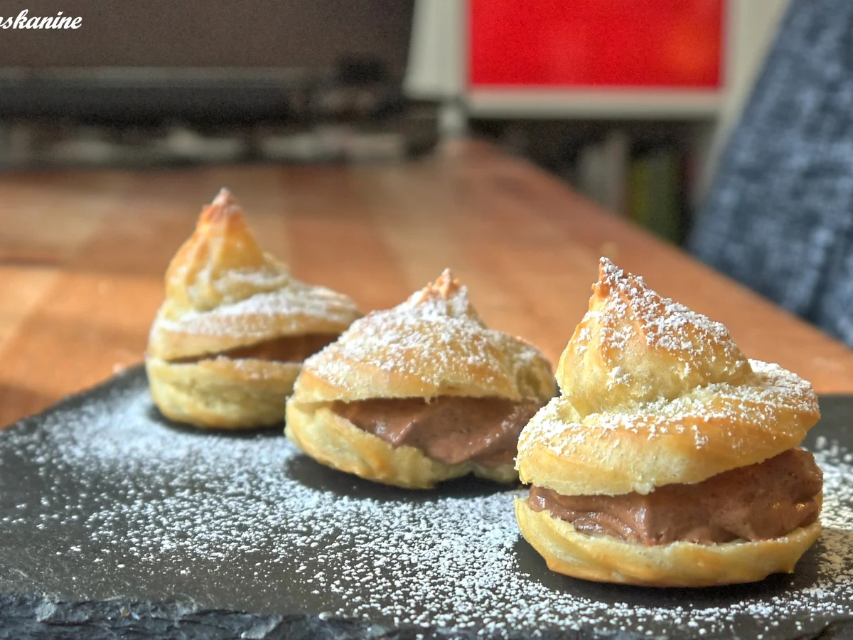 Rezept: Windbeutel mit Eierlikör-Schokoladen-Füllung Bild Nr. 5044 Windbeutel mit Eierlikör-Schokoladen-Füllung - Rezept - Bild Nr. 5044