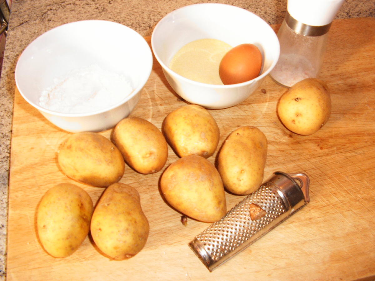 Kartoffel-Grieß-Klöße - Rezept - Bild Nr. 5044