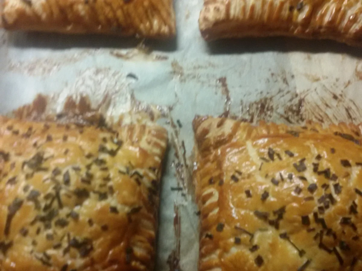 Rezept: Lachs mit Ei in Blätterteig Bild Nr. 5039 Lachs mit Ei in Blätterteig - Rezept - Bild Nr. 5039