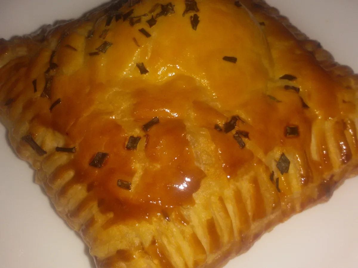 Rezept: Lachs mit Ei in Blätterteig Bild Nr. 5040 Lachs mit Ei in Blätterteig - Rezept - Bild Nr. 5040