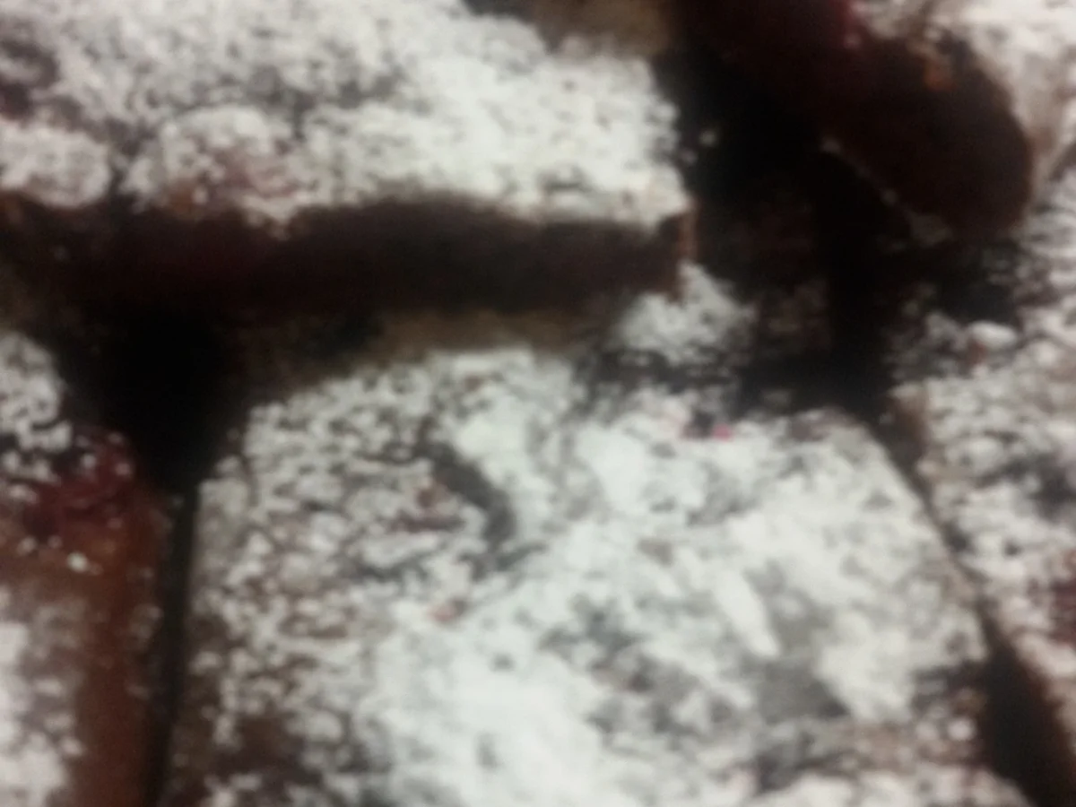 Schoko - Kirsch Blechkuchen - Rezept - Bild Nr. 5042