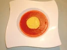 Erdbeersüppchen mit Passionsfruchtsorbet - Rezept