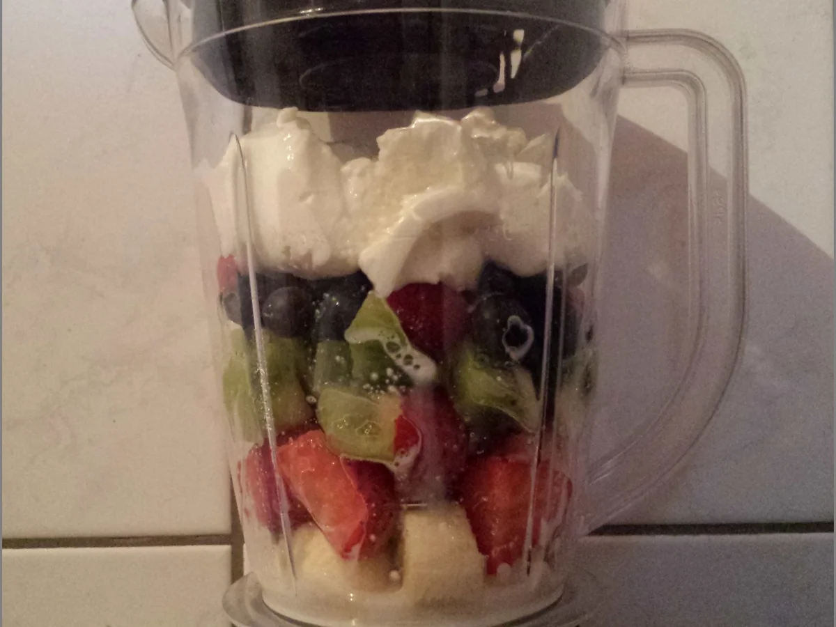 Früchte Quarkshake - Rezept - Bild Nr. 5050