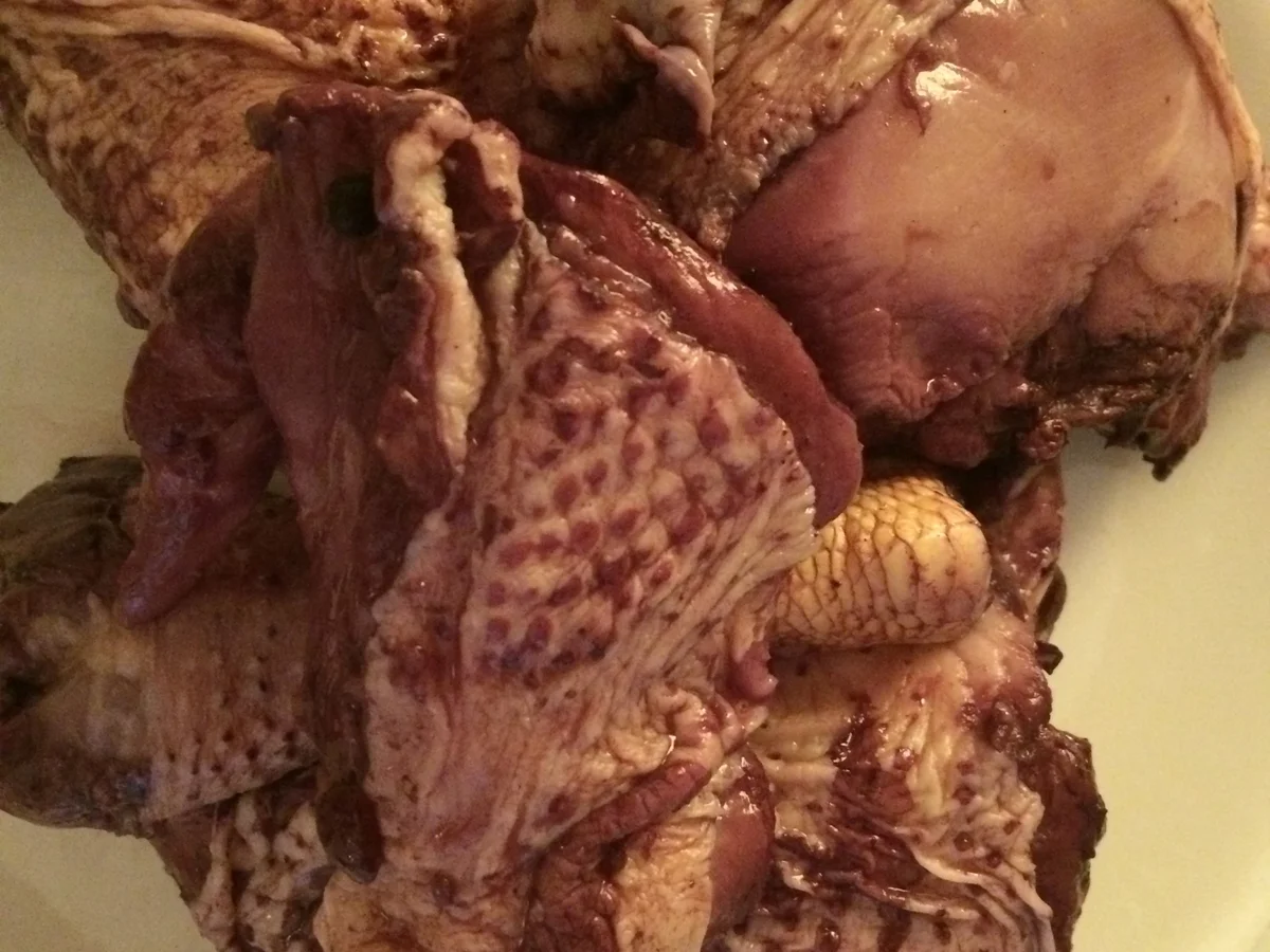 Coq au vin aus dem Römertopf - Rezept - Bild Nr. 5092