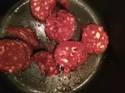 Sauerkrautsuppe mit Blutwurstknödel - Rezept - Bild Nr. 5097