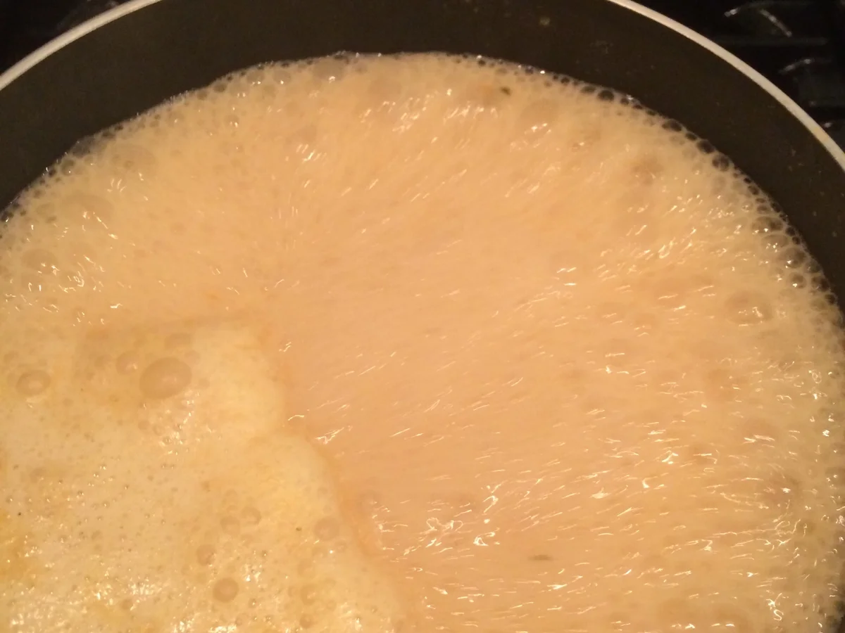 Sauerkrautsuppe mit Blutwurstknödel - Rezept - Bild Nr. 5105