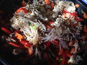 Ingwerfleisch scharf - aus WOK oder Pfanne - Rezept - Bild Nr. 5123