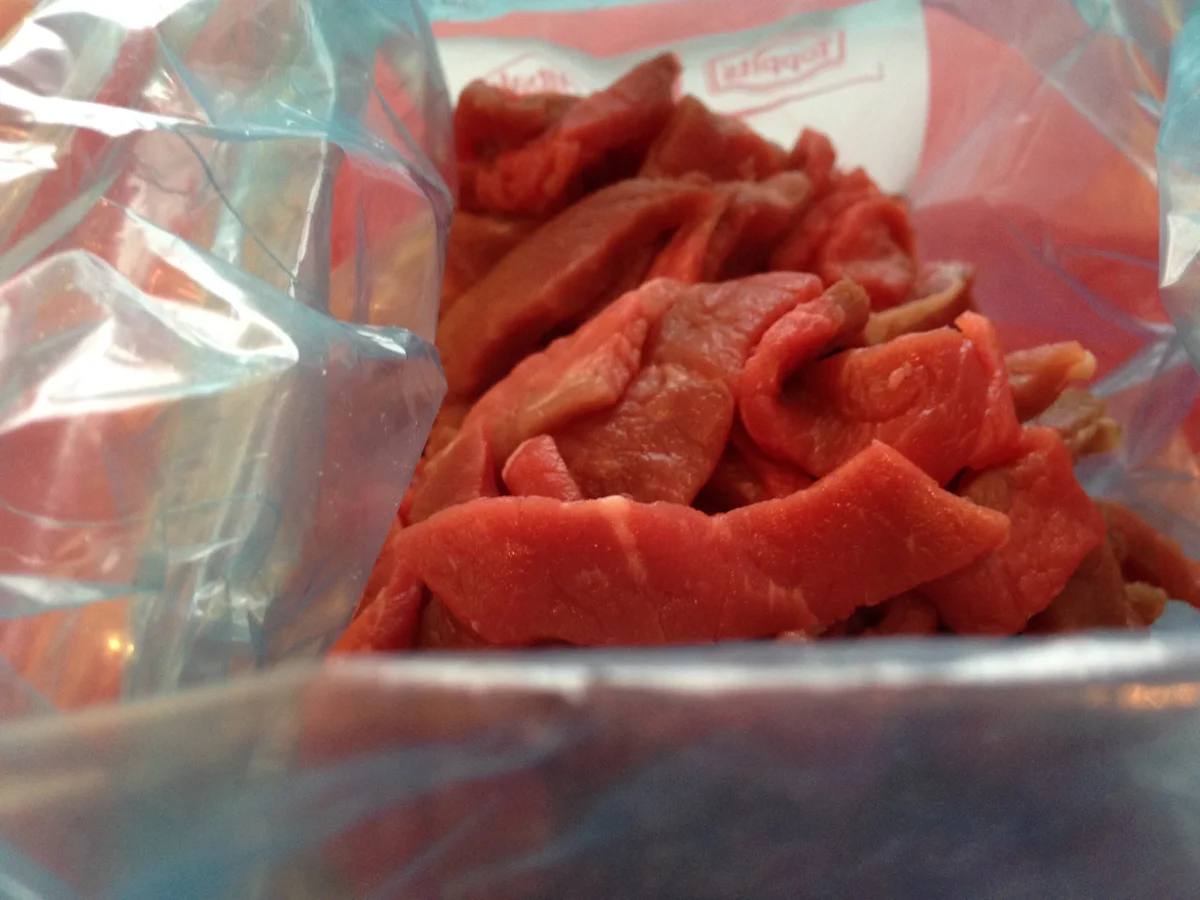 Ingwerfleisch scharf - aus WOK oder Pfanne - Rezept - Bild Nr. 5128