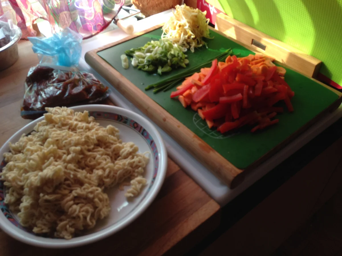 Ingwerfleisch scharf - aus WOK oder Pfanne - Rezept - Bild Nr. 5130