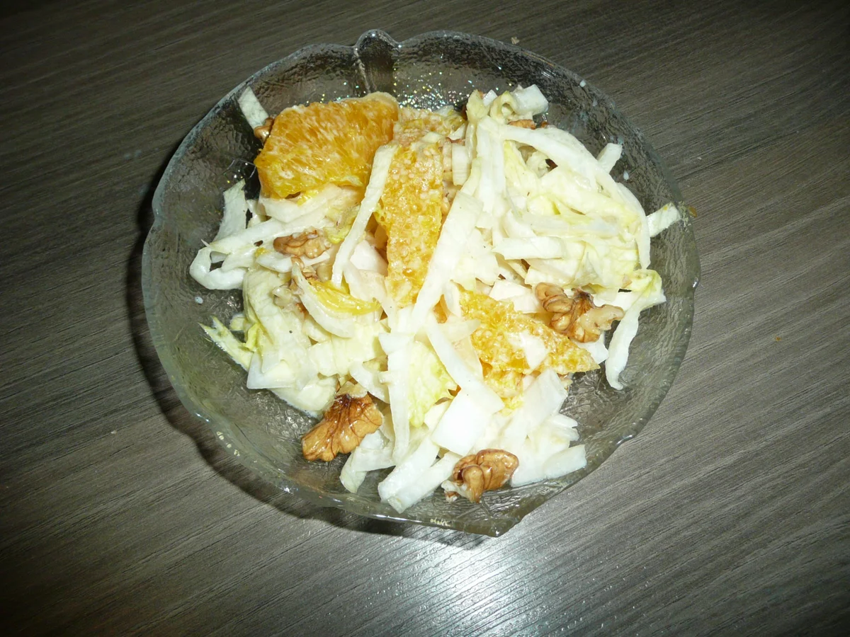 Gänsekeulen an Rosmarinkartoffel, kandierten Maronen + Chiccoreesalat - Rezept - Bild Nr. 5124