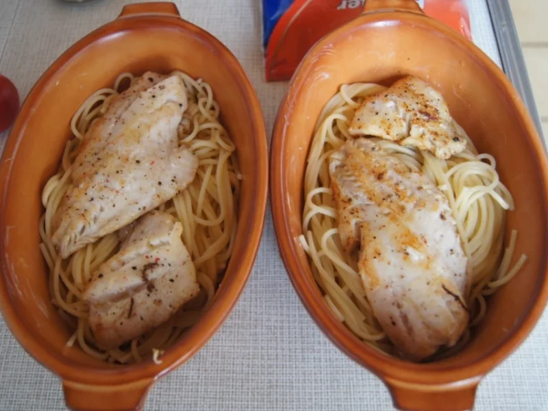 Rezept: Rotbarschauflauf römischer Art Bild Nr. 5157 Rotbarschauflauf römischer Art - Rezept - Bild Nr. 5157