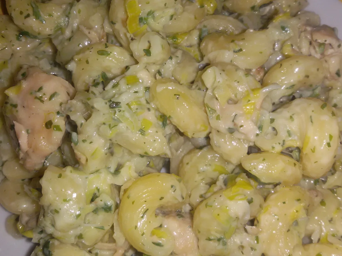 Nudelpfanne mit Lachs und Lauch  - Rezept - Bild Nr. 5153