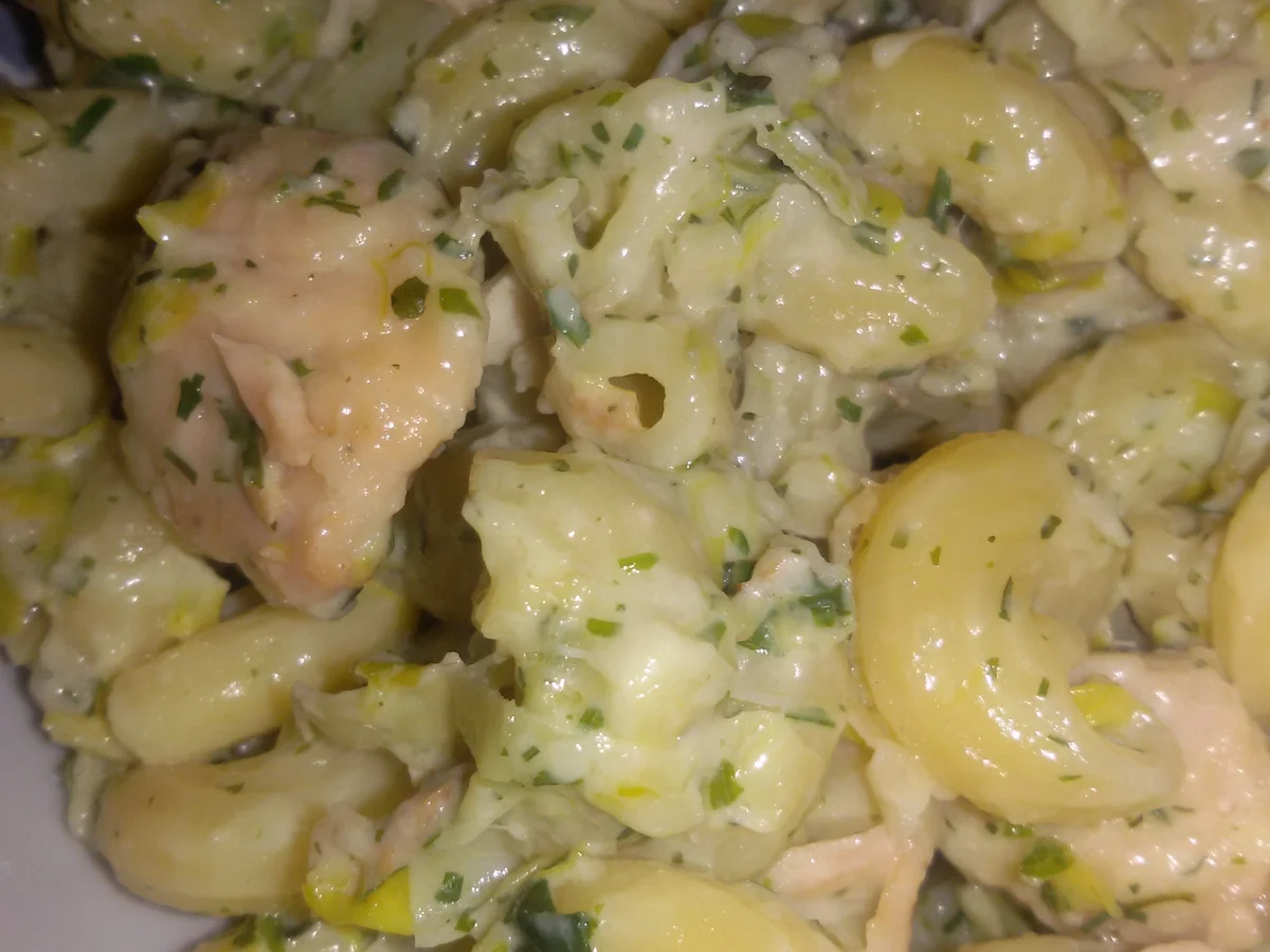 Nudelpfanne mit Lachs und Lauch  - Rezept - Bild Nr. 5154