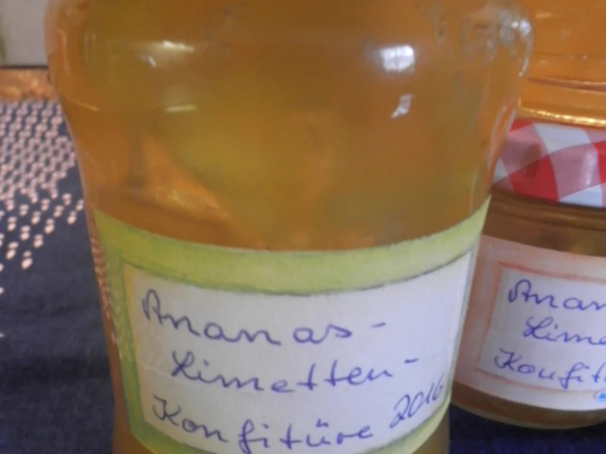 Ananas - Limetten - Konfitüre - Rezept - Bild Nr. 5190