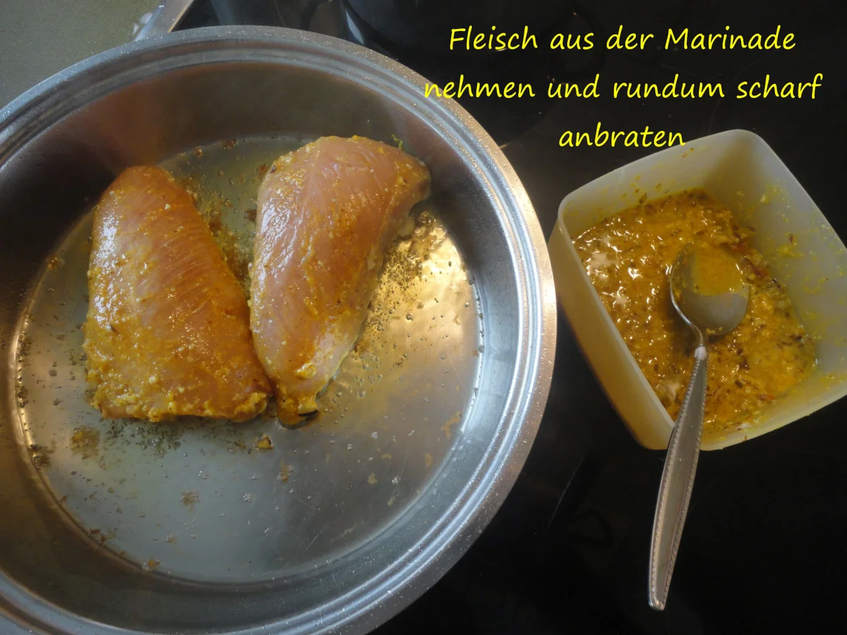Malaysisches Kokos Hühnchen - Rezept - Bild Nr. 5235